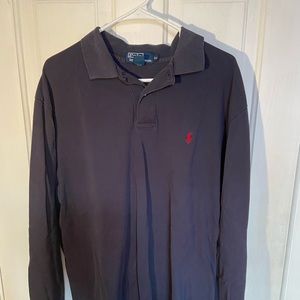 Men’s long sleeve polo